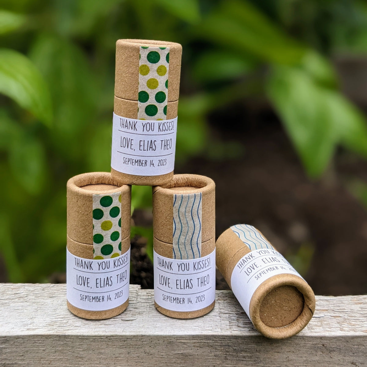 Party Favors | Natural Lip Balm - Personalized Wedding, Shower, or Corporate Gift