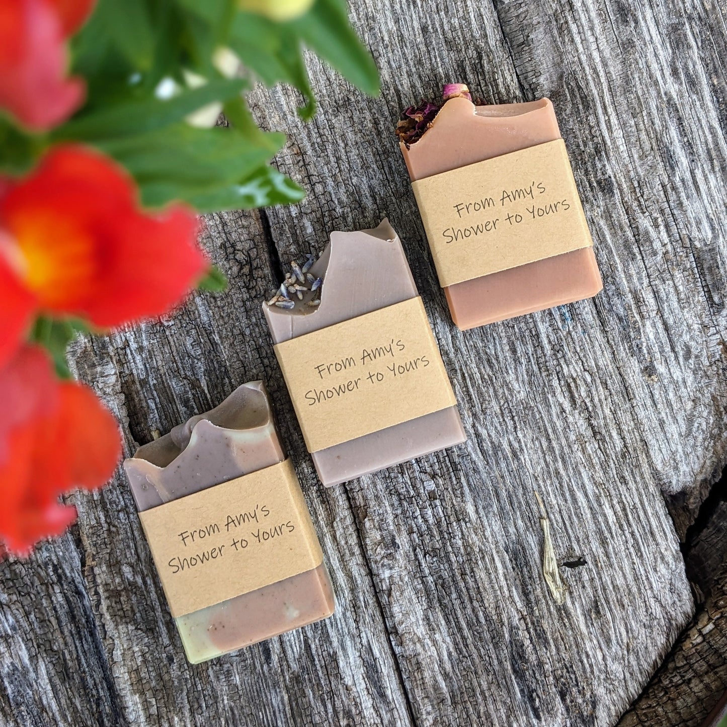 Soap Favors | Set of 20 Half Bar (2 oz) Soaps for Weddings, Showers, or Airbnb Guests