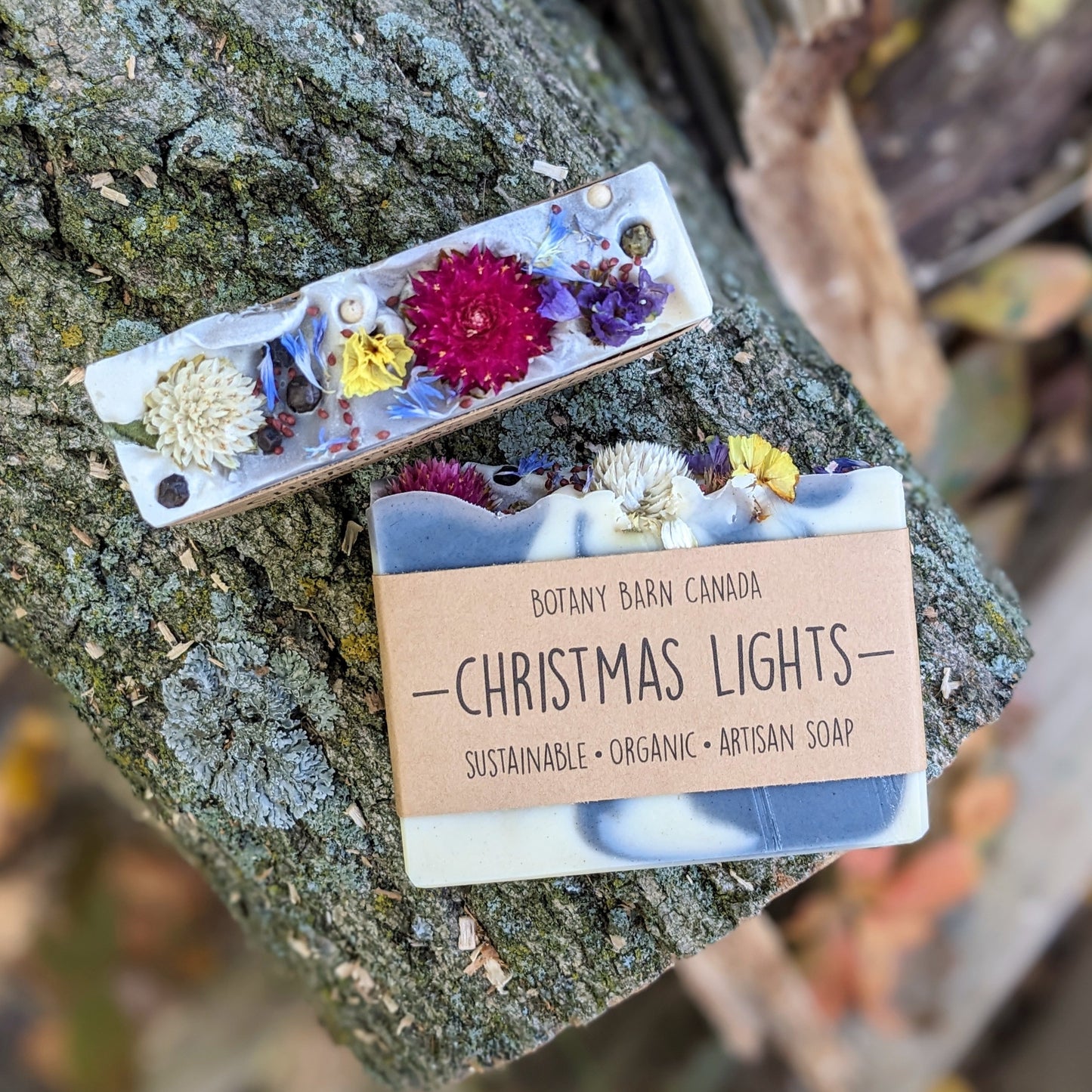Holiday Soap Collection - Four Organic Essential Oil Soaps. Eco-Friendly Christmas Gift
