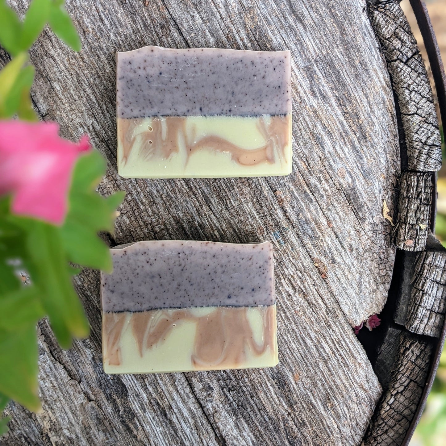 Natural Soap | AURORA BOREALIS - Lavender & Patchouli Hemp Soap