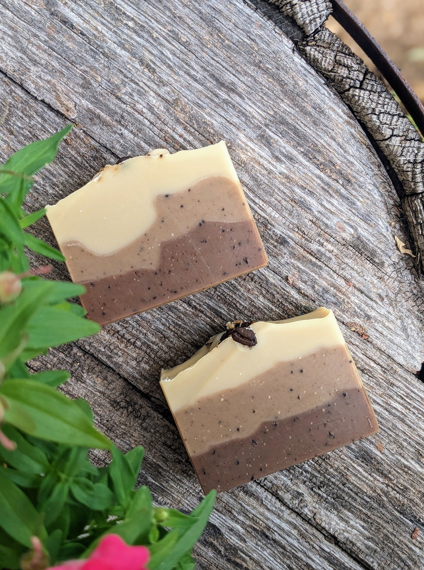Natural Soap | DARK ROAST - Organic Coffee, Cocoa Butter & Hemp Soap