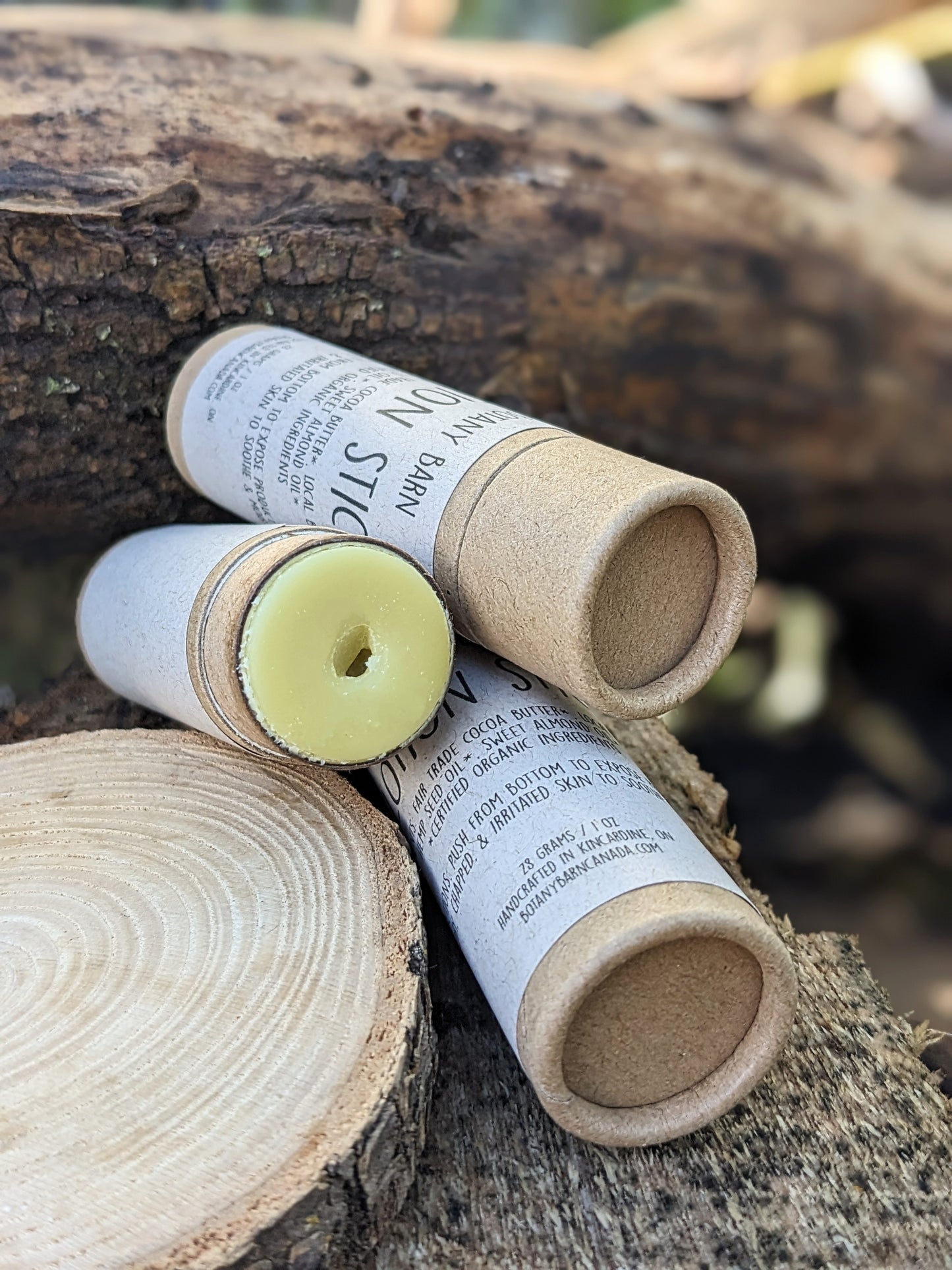 Natural Lotion | Solid Lotion Stick made with Organic Cocoa Butter & Hemp Oil