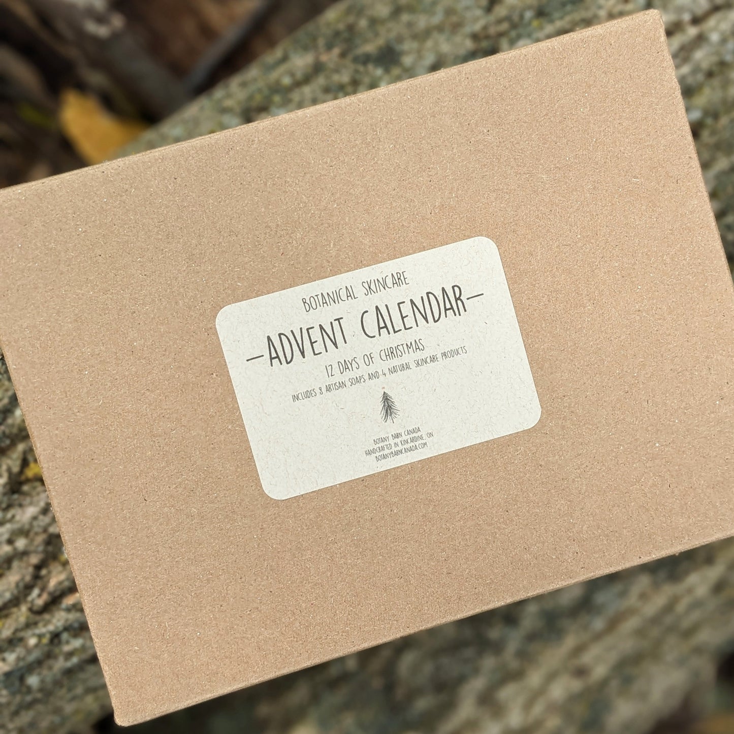 Holiday Advent Calendar - Handmade Soaps & Botanical Skincare. 12 Days of Christmas!
