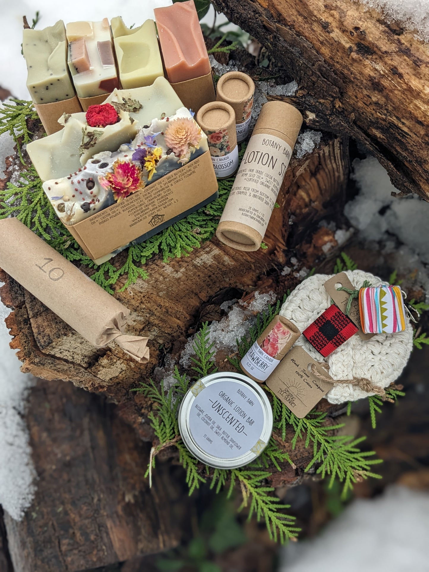 Holiday Advent Calendar - Handmade Soaps & Botanical Skincare. 12 Days of Christmas!