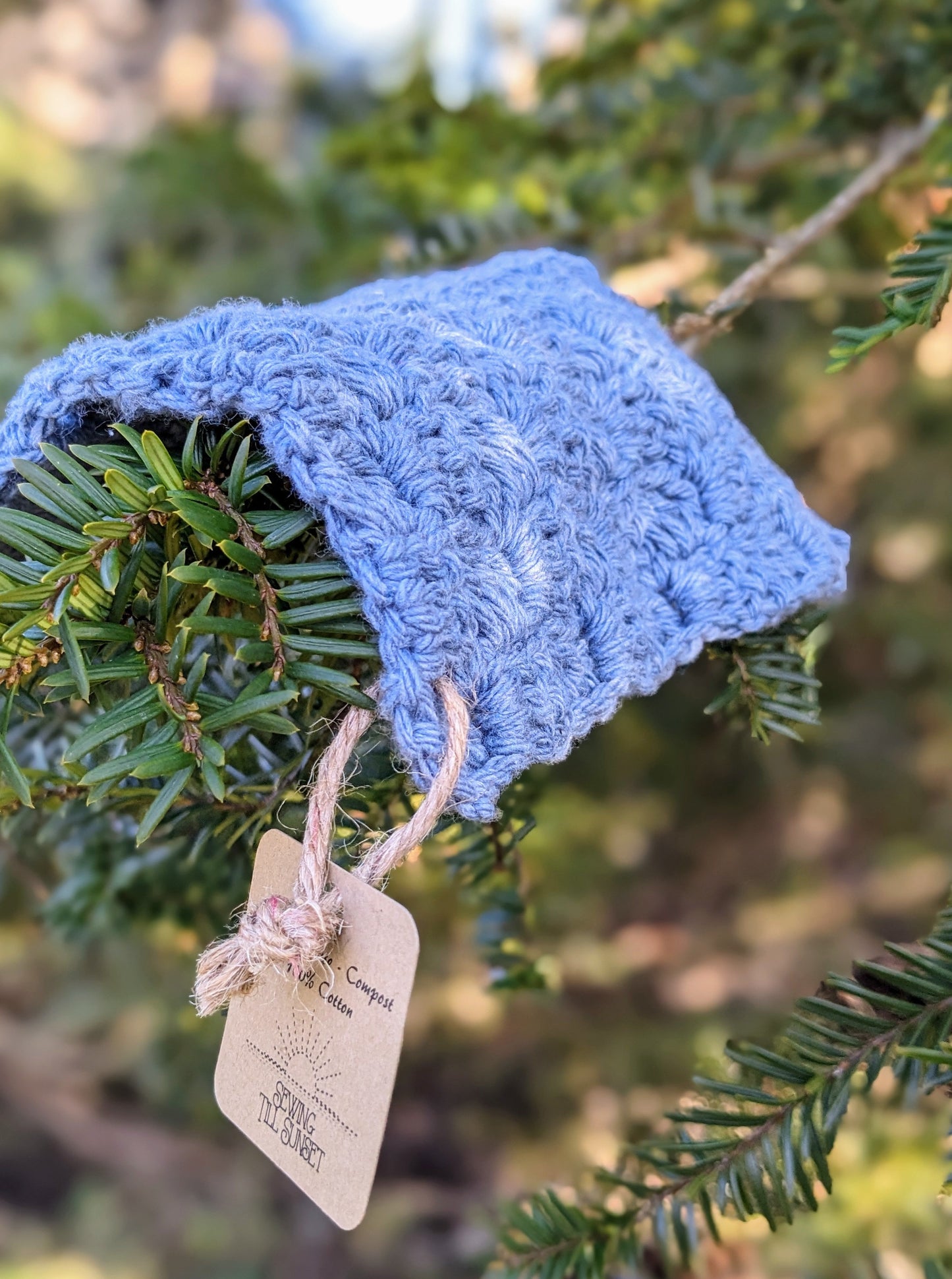 Crocheted Washcloth - choose your colour!