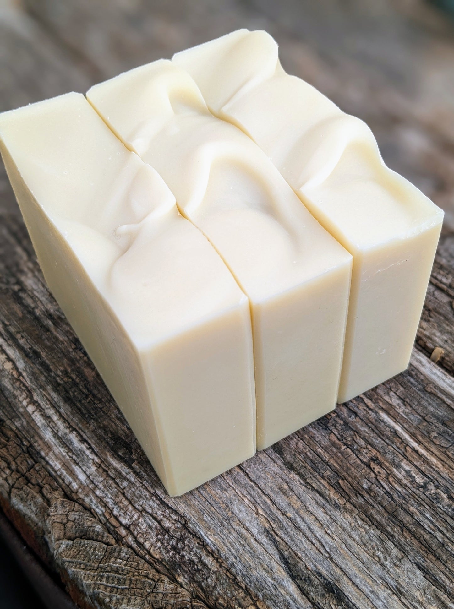 Natural Soap | NUDE - Unscented Soap with Jojoba Oil & Almond Milk