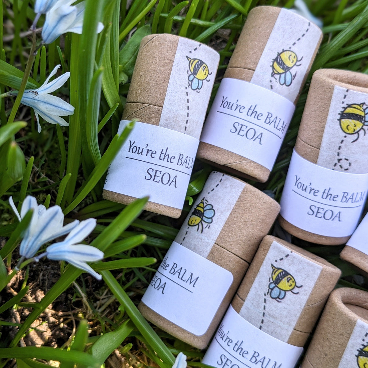 Party Favors | Natural Lip Balm - Personalized Wedding, Shower, or Corporate Gift