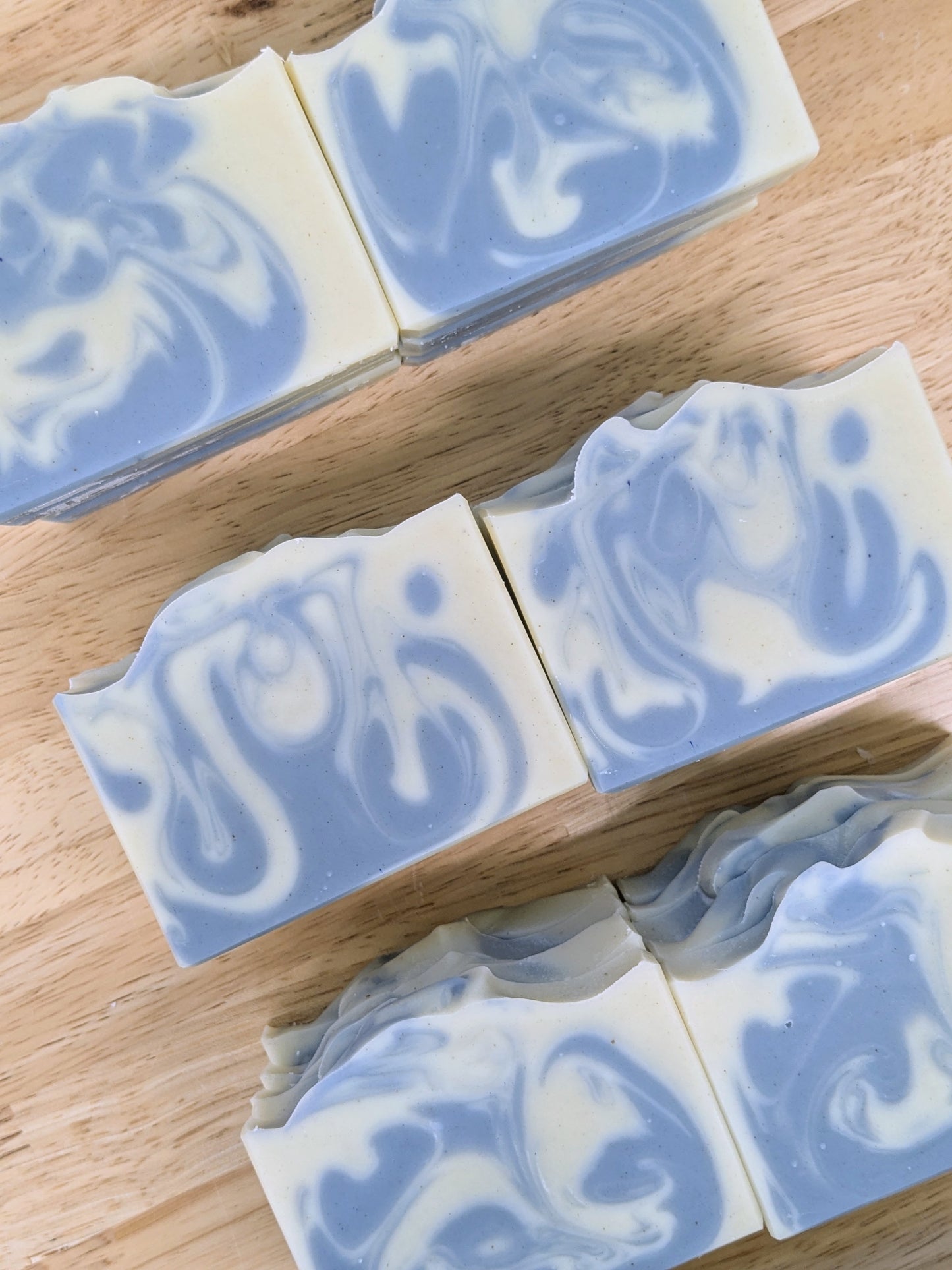 Soap Favors | Blue & Cream Coloured Soaps for Weddings, Baby Showers, Bridal Showers