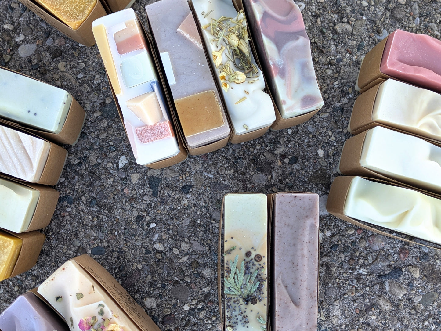 Natural Soaps | Gift Set of Four Organic Artisan Soaps