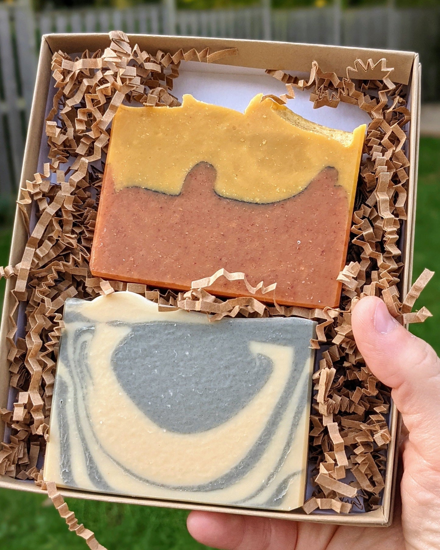Natural Soaps | Gift Set of Two Organic Artisan Soaps