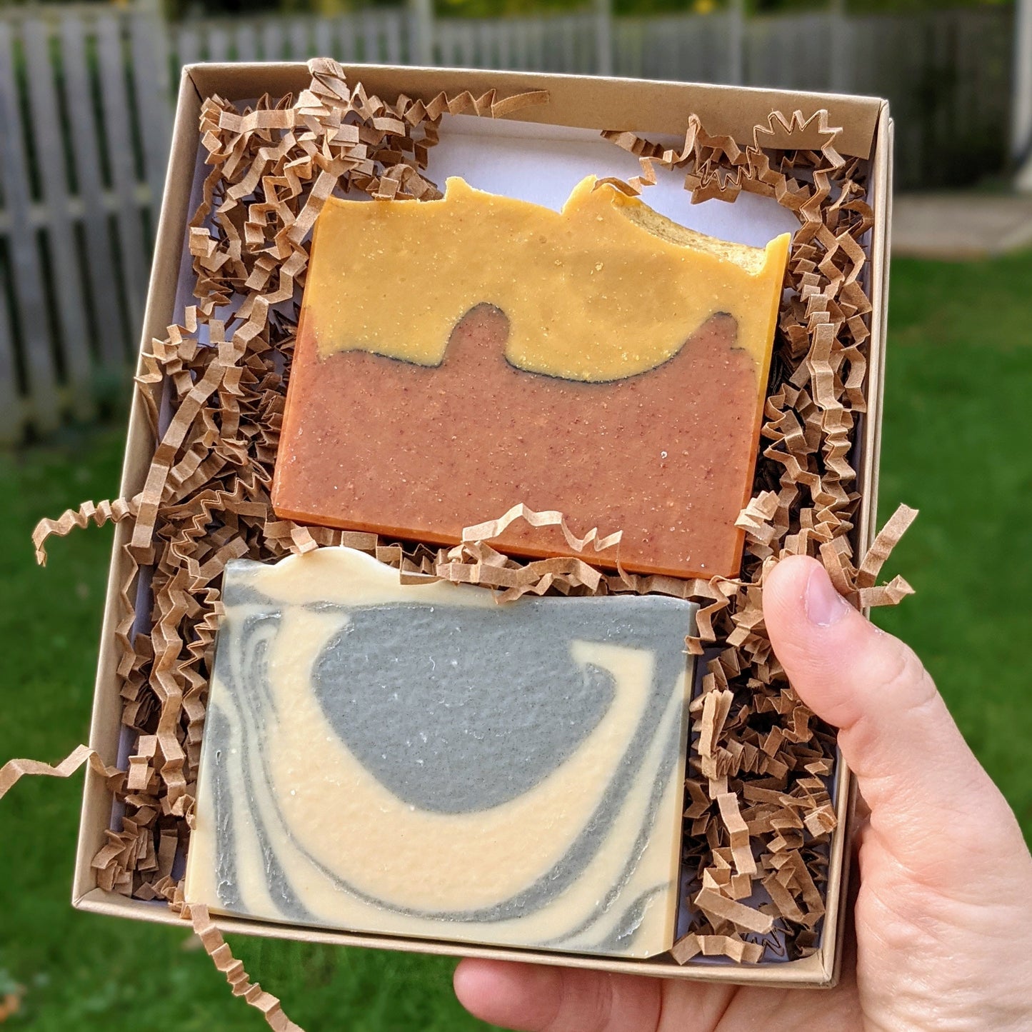 Natural Soaps | Gift Set of Two Organic Artisan Soaps