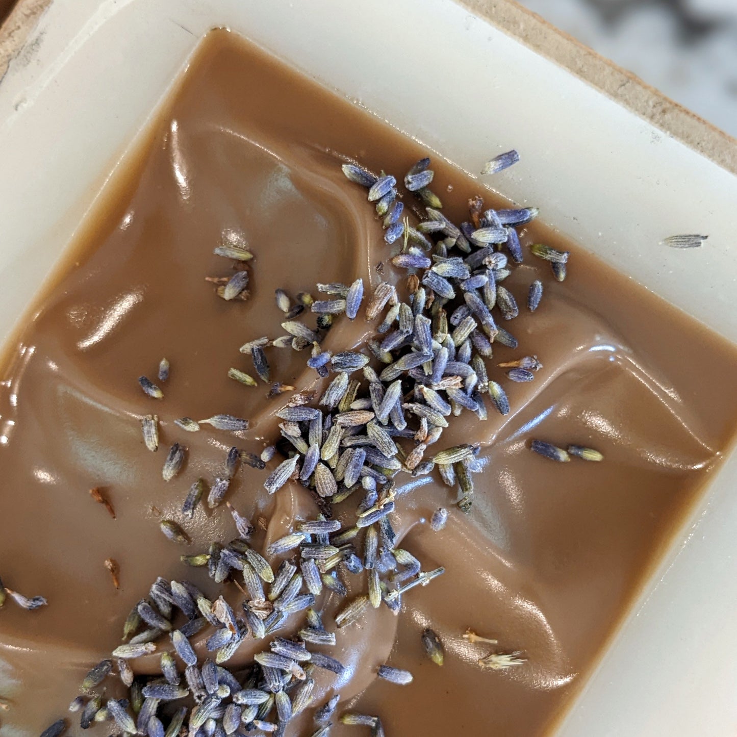 Natural Soap | LAVENDER - Pure Lavender, Purple Brazilian Clay & Coconut Milk Soap