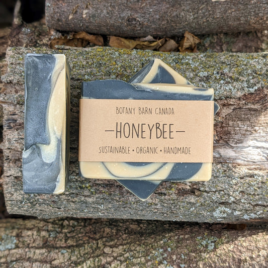 Natural Soap | HONEYBEE - Lemongrass, Yellow Clay & Local Honey Soap