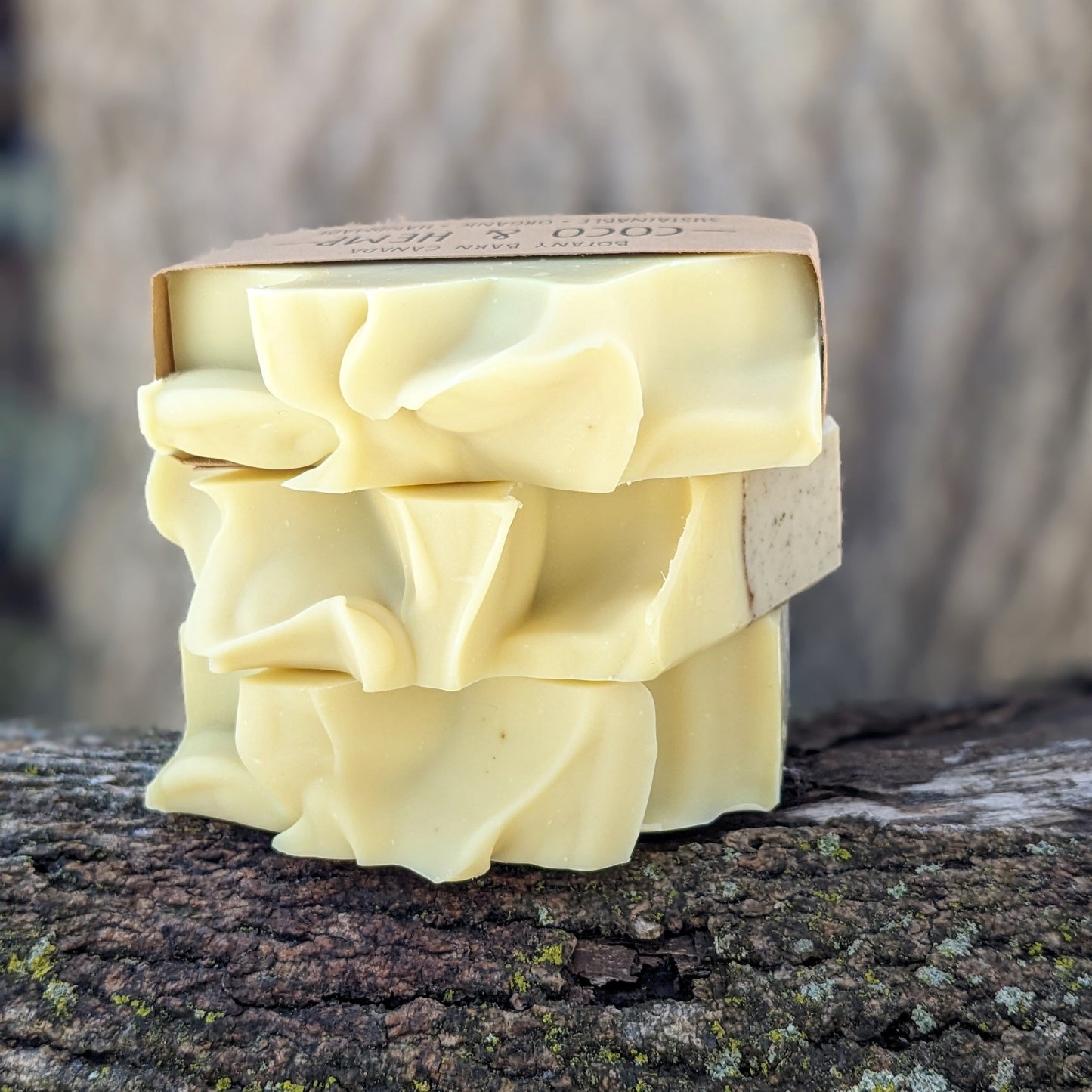 Natural Soap | COCO & HEMP - Creamy Unscented Soap for Sensitive Skin