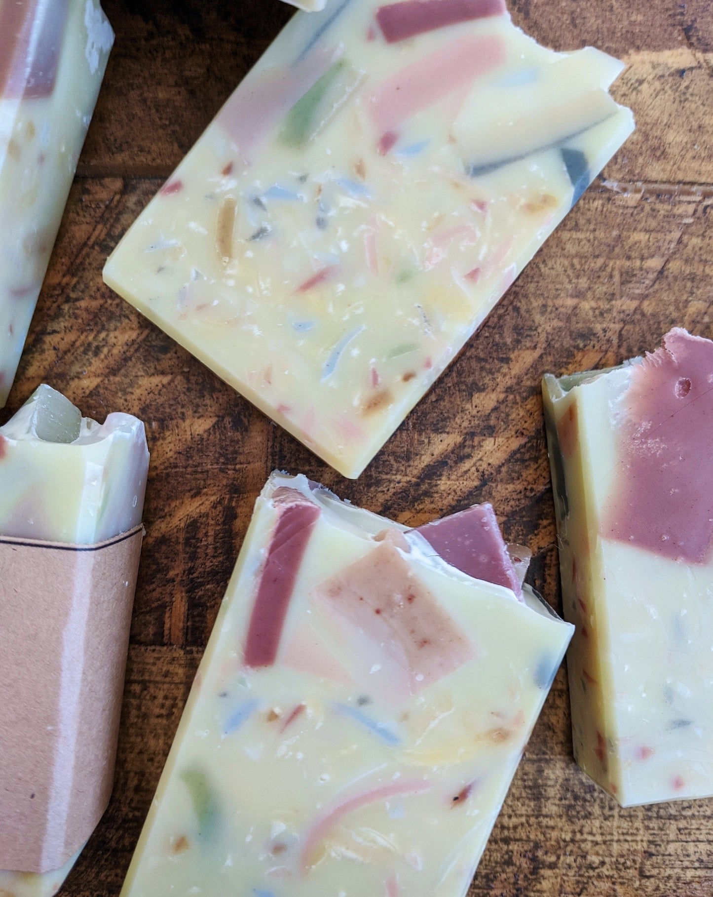 Natural Soap | CONFETTI - Zero Waste Multi Coloured Soap