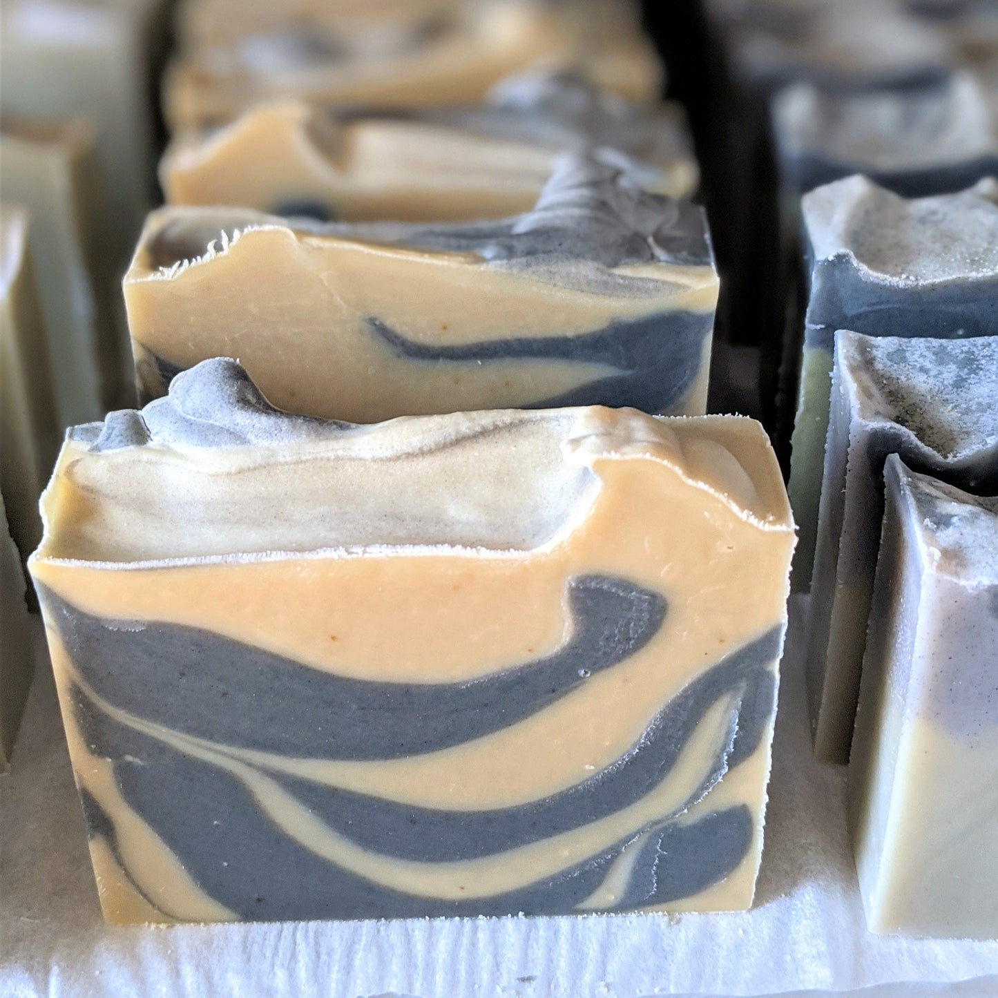 Natural Soap | HONEYBEE - Lemongrass, Yellow Clay & Local Honey Soap