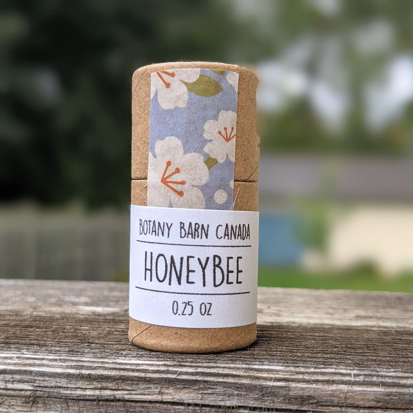 Natural Lip Balm | Set of 8 Plastic Free Organic Lip Balms in an Eco Friendly Tube