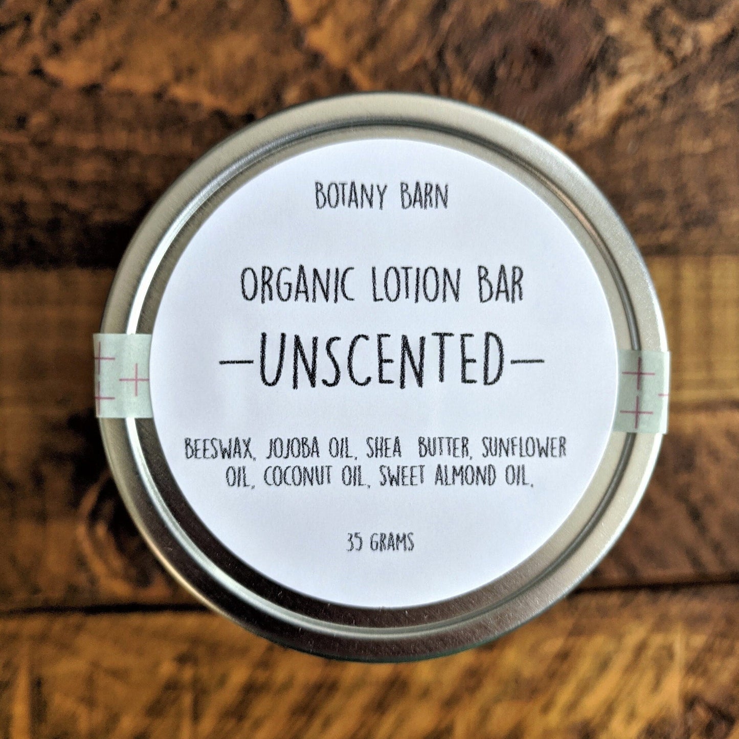 Scent Free Gift Box | Natural Soaps, Organic Lip Balm & Lotion Bar, Handmade Facial Round