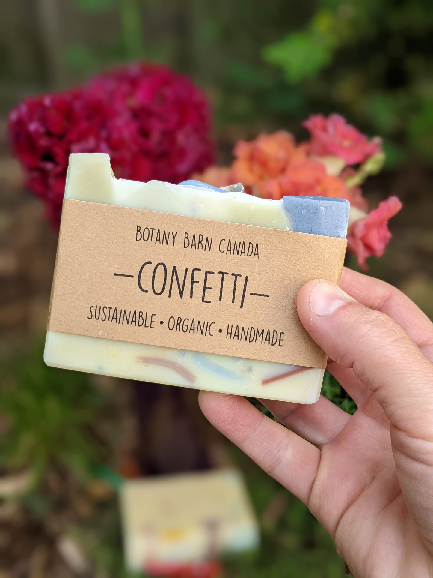 Natural Soap | CONFETTI - Zero Waste Multi Coloured Soap