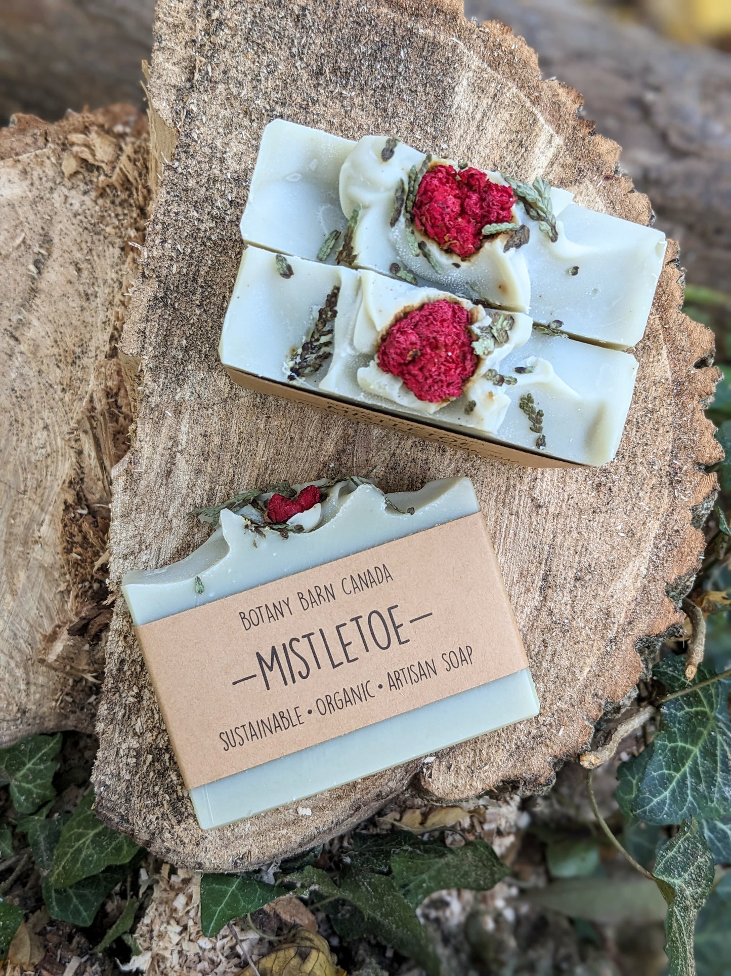 Holiday Soap Collection - Four Organic Essential Oil Soaps. Eco-Friendly Christmas Gift