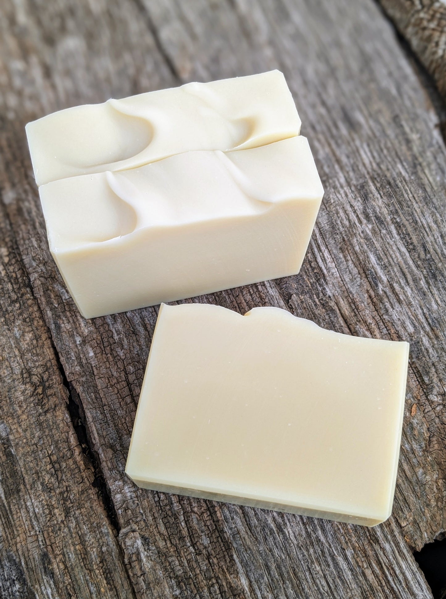 Natural Soap | NUDE - Unscented Soap with Jojoba Oil & Almond Milk