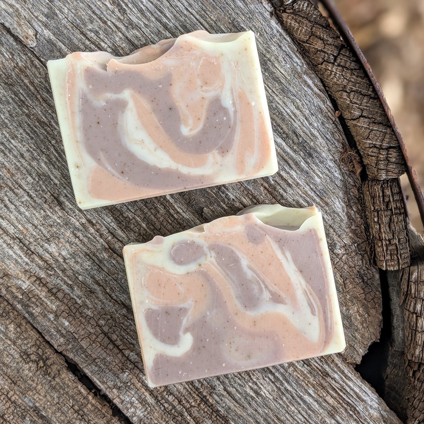 Natural Soap | ROSEMARY LAVENDER - Herbal Soap with Clay & Rosemary Powder