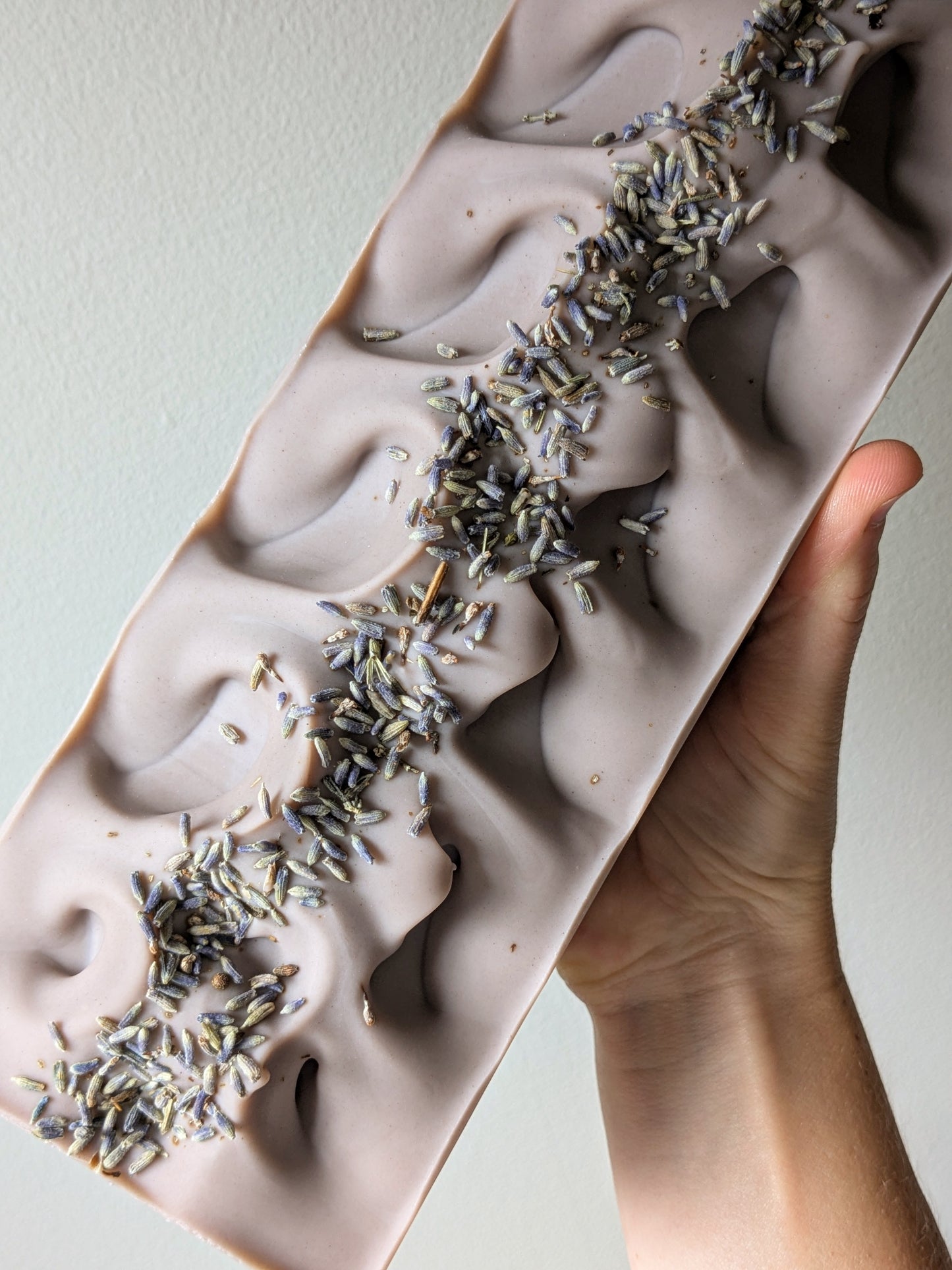 Natural Soap | LAVENDER - Pure Lavender, Purple Brazilian Clay & Coconut Milk Soap