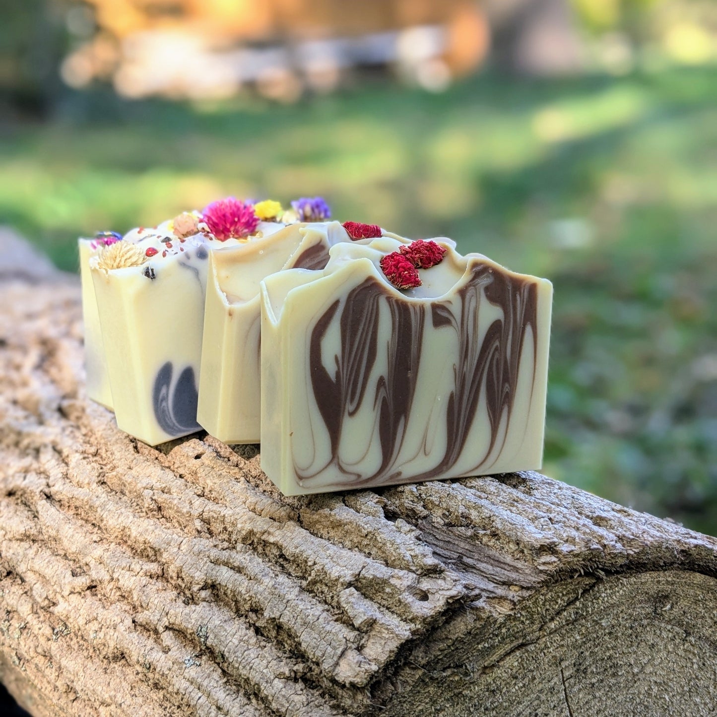 Holiday Soap Collection - Four Organic Essential Oil Soaps. Eco-Friendly Christmas Gift