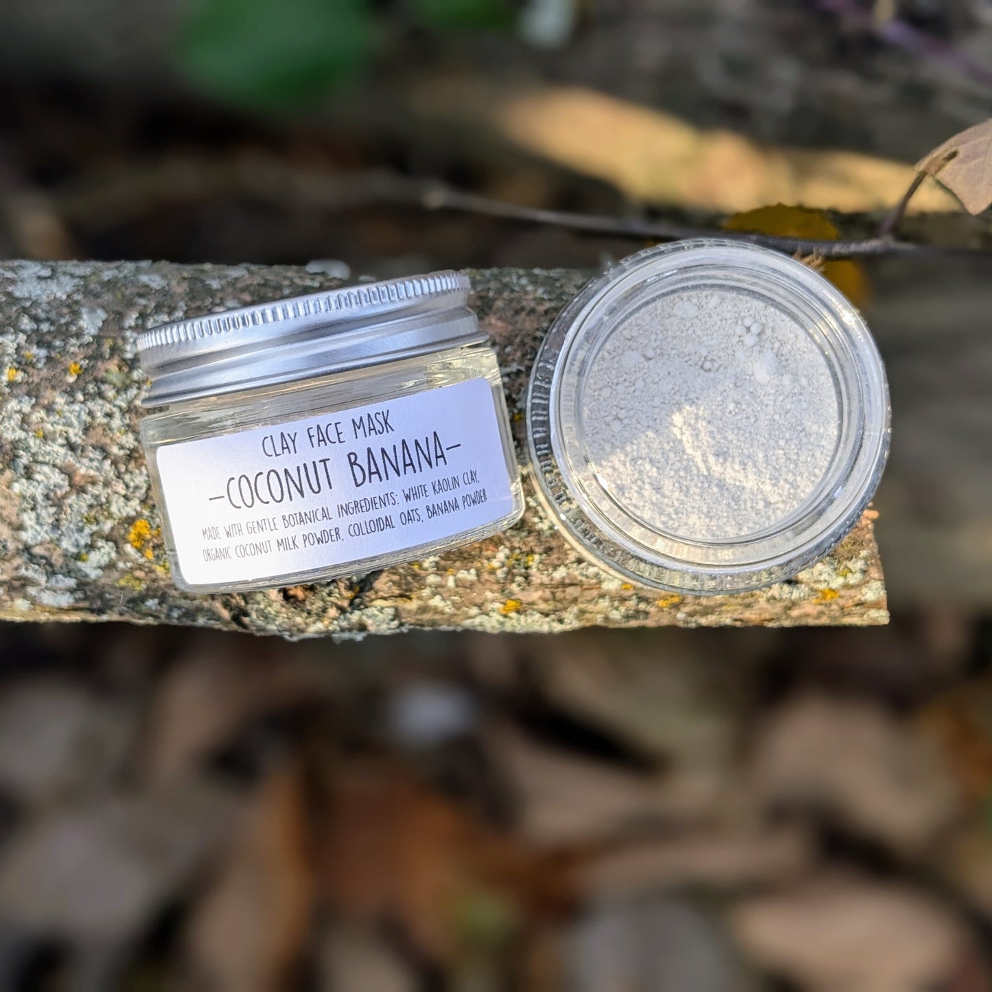 Clay Face Mask | Hydrating Coconut, Banana & Oats