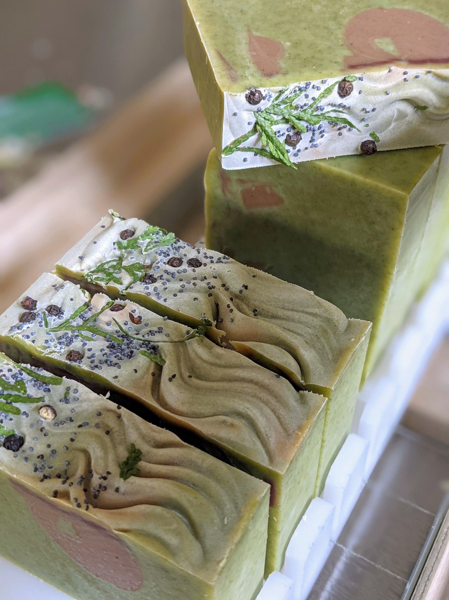 Natural Soap | SPRUCED UP - Black Spruce & Peppermint Soap