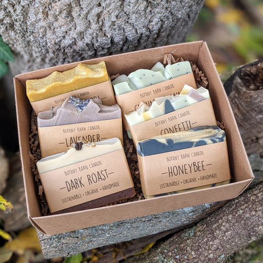 Natural Soaps | Gift Set of Six Organic Artisan Soaps