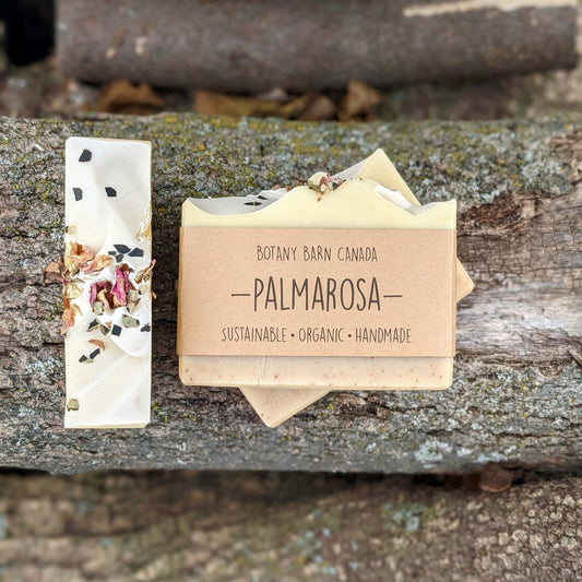 PALMAROSA - Jabón Floral con Rosa Mosqueta en Polvo