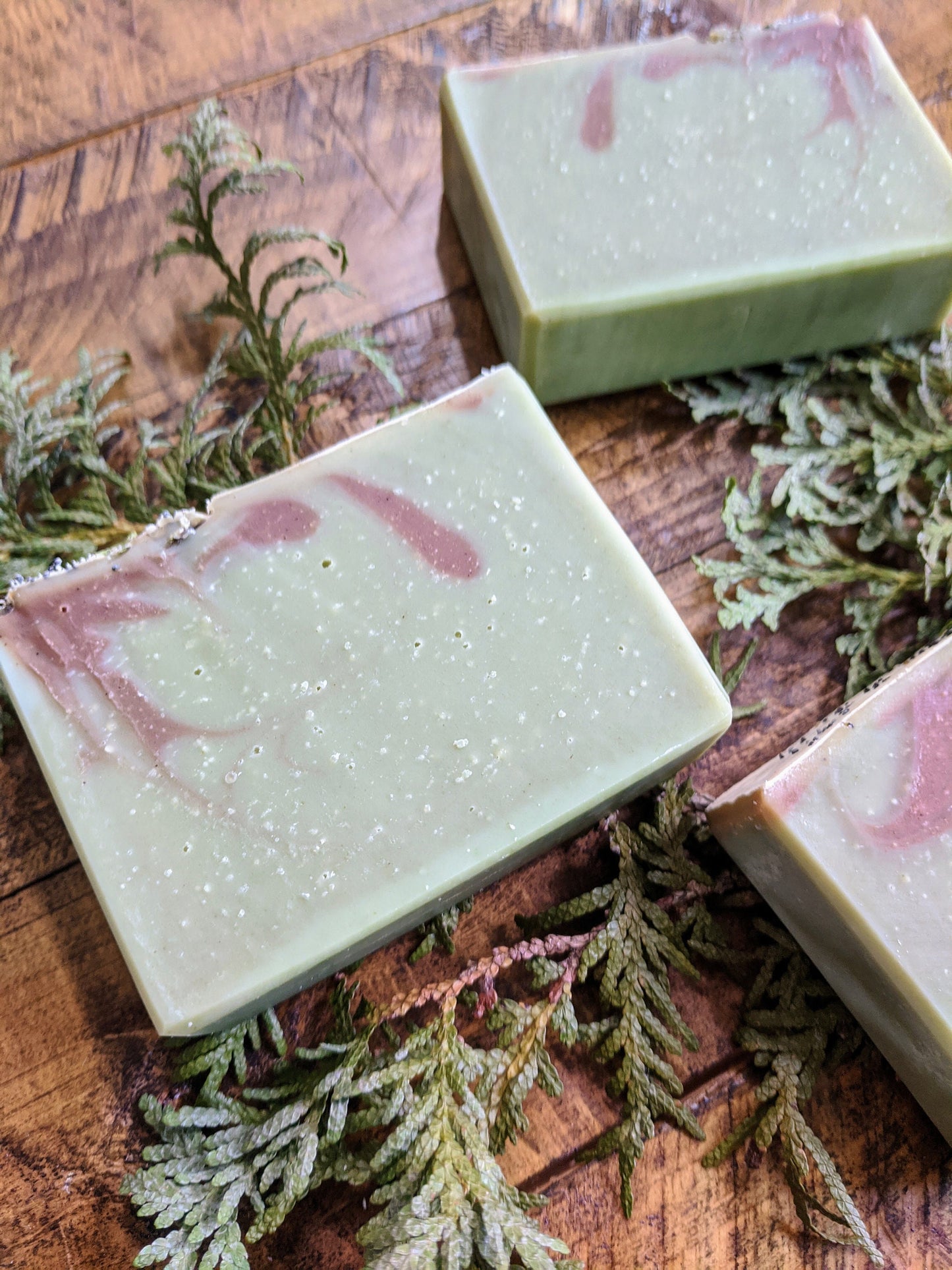 Natural Soap | SPRUCED UP - Black Spruce & Peppermint Soap