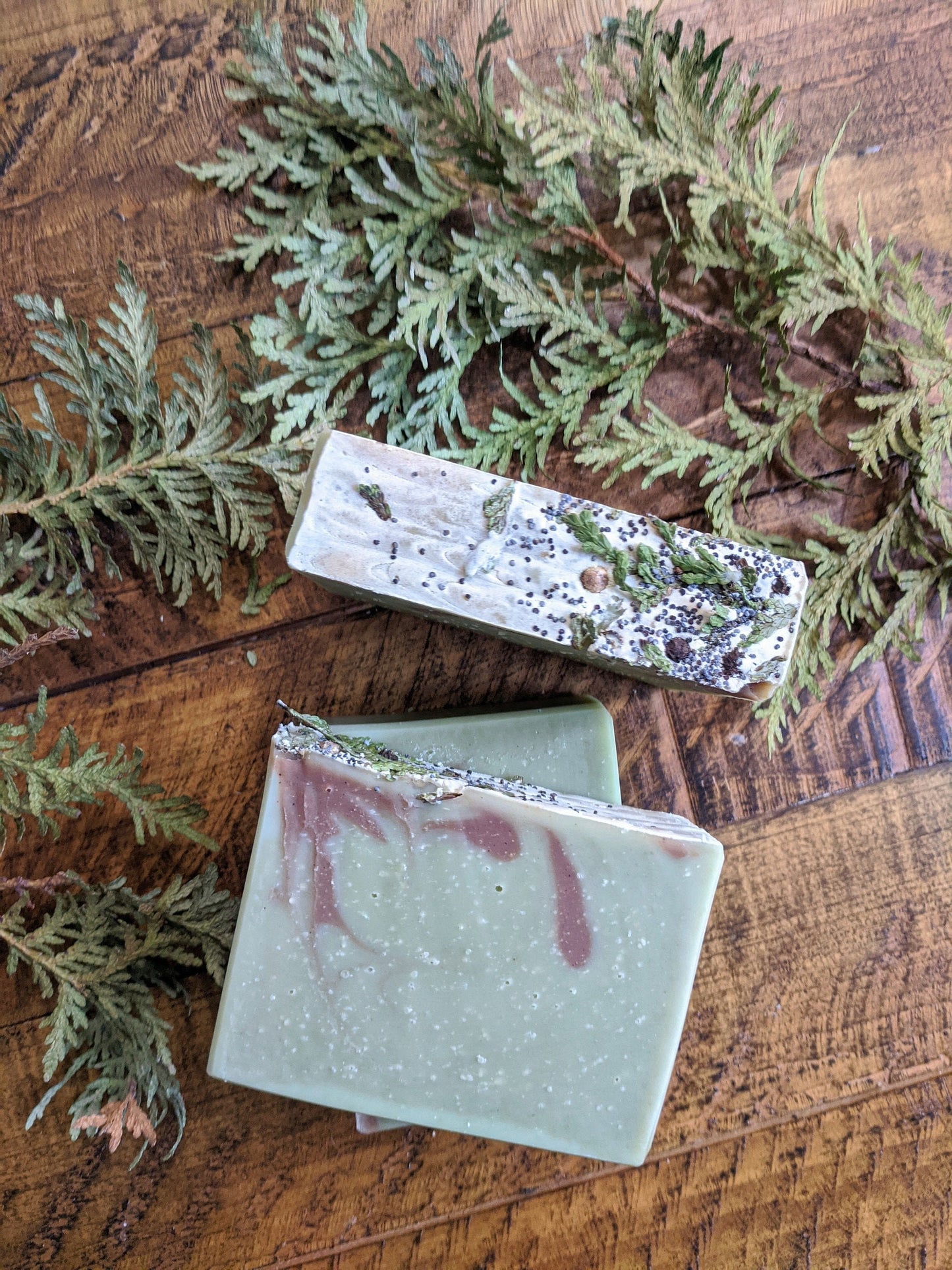 Natural Soap | SPRUCED UP - Black Spruce & Peppermint Soap