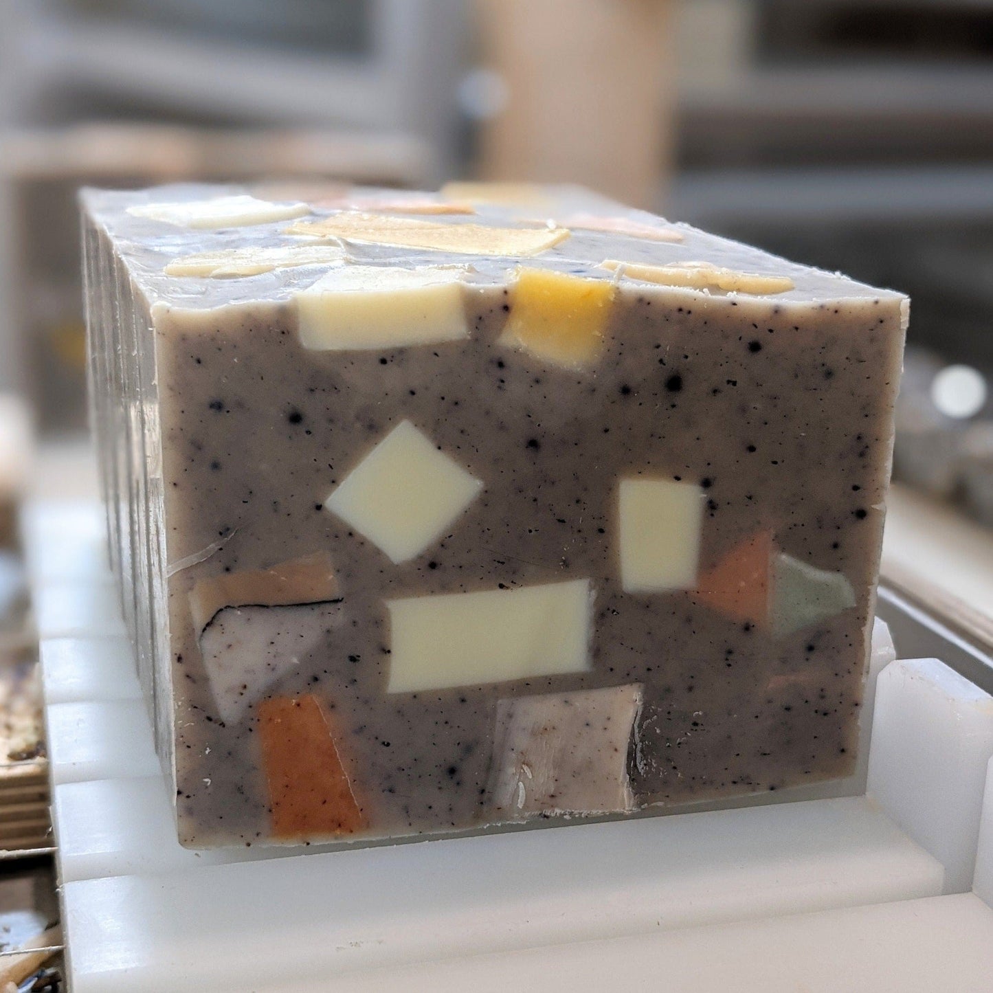 Natural Soap | MOSAIC - Terrazzo Soap with Lavender, Eucalyptus & Pine